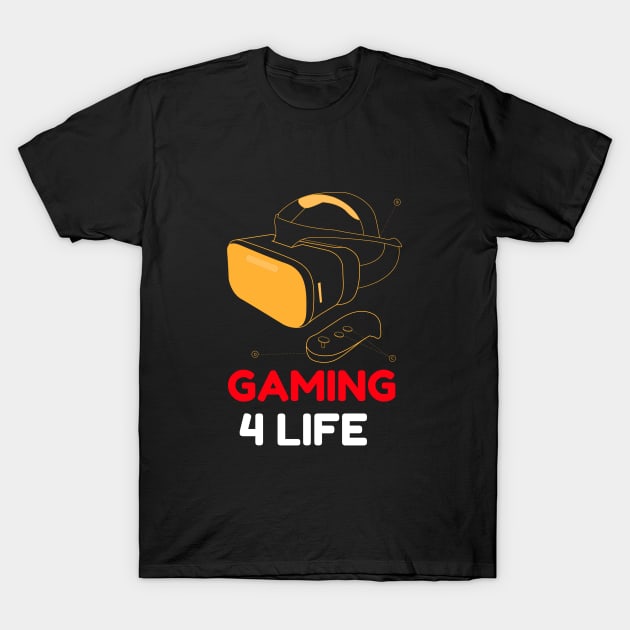 Gaming4Life T-Shirt by YYMMDD-STORE